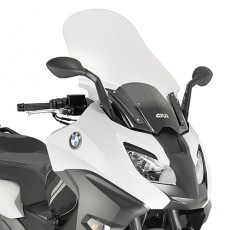 윈드스크린 : BMW C650 Sport (16-20) 전용 - D5121ST (71x53cm, 투명, 너클 프로텍터 없음)