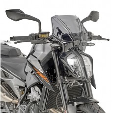 윈드스크린 - KTM Duke 790 (18-20) - A7708 (스모크, 25 x 31 cm)