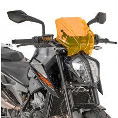 윈드스크린 - KTM Duke 790 (18-20) - A7708OR (오렌지, 25 x 31 cm)