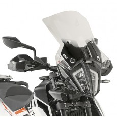 윈드스크린 - KTM 390 Adventure (20-23) / 790 Adventure & R (19-20) / 890 Adventure & R (20-22) - 7710DT + D7711KIT (투명, 45 x 47 cm)