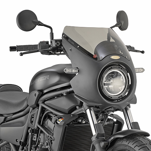 윈드스크린 : Kawasaki Eliminator 500 (2024) - A802 + AC4134A (스모크, ABS 페어링)